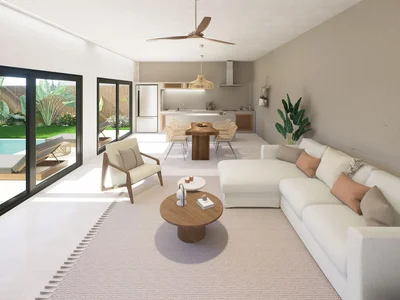 Complejo residencial Complex of villas with swimming pools and gardens, 8 minutes from the beach, Samui, Thailand