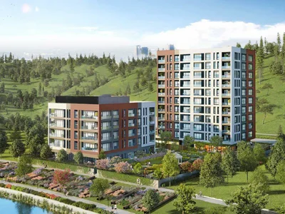 Complejo residencial New buy-to-let apartments in a residential complex with a wide range of services, Kägithane, Istanbul, Turkey