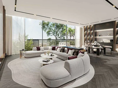 Жилой комплекс Новый комплекс вилл с бассейном и спа-зоной Utopia, Damac Hills, Дубай, ОАЭ