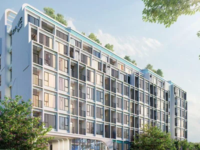 Complexe résidentiel Residential complex with a swimming pool, a garden and a meeting room, Bangkok, Thailand