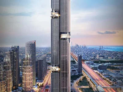 Apartamentowiec Apartamenty w 110-Piętrowym Downtown Residences Tower w Business Bay