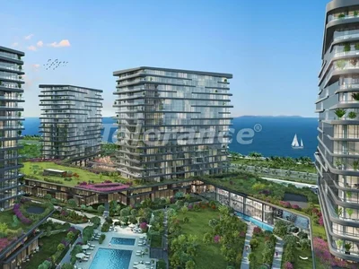 Wohnanlage Luxusapartment im Zentrum von Istanbul in einer modernen Wohnanlage mit Möglichkeit, die Staatsbürgerschaft zu erhalten