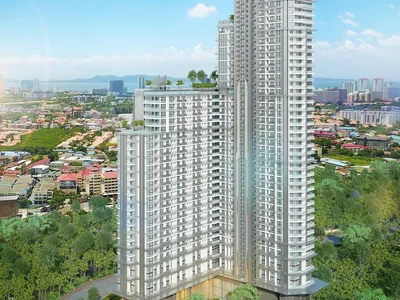 Wohnanlage New high-rise complex with first-class infrastructure in Pattaya, Thailand