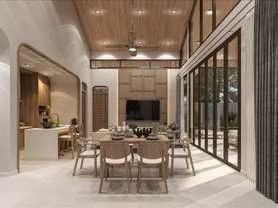 Residential complex Complex of villas with swimming pools in a luxury residential area, Phuket, Thailand
