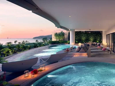 Complexe résidentiel Apartments with a view of the ocean in a new residence, on Bang Tao Beach, Phuket, Thailand