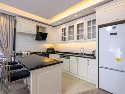 Complejo residencial Furnished 2+1 apartment in the Toprak Palace complex on the seafront.