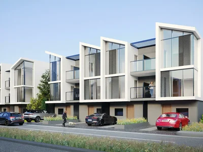Wohnanlage Townhouses with garden view, near forest and lake, Bahçeşehir, Istanbul, Turkey