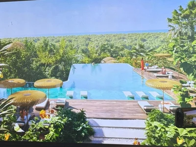 Wohnanlage New high-rise project Talea with a swimming pool, a spa and a co-working space, Forest District, Dubai, UAE