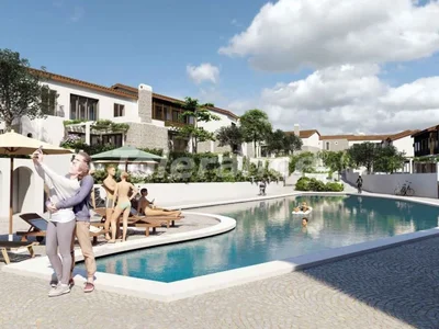 Cottage village Villas 3+1 in Bodrum, in a complex with amenities and with the possibility of obtaining citizenship