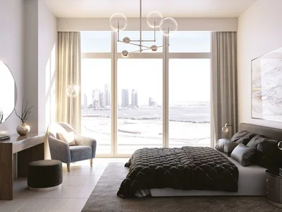 Residential complex Modern residential complex Creek Views 2 near shopping malls, stores and metro station, Al Jaddaf, Dubai, UAE