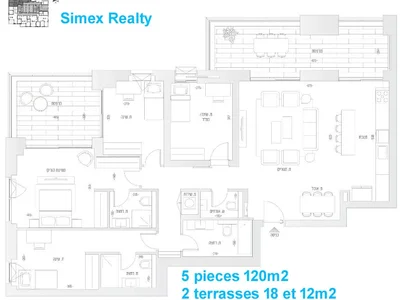 Barrio residencial Nouveau projet katamonim jerusalem du 2 au 5 pieces penthouses et rez de jardin