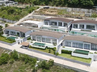 Wohnanlage New residential complex of villas with swimming pools and sea views in Maenam, Samui, Surat Thani, Thailand