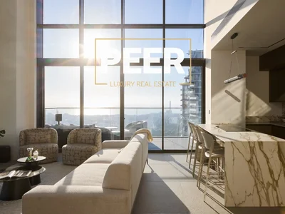 Quartier résidentiel Duplex entièrement meublé avec vue mer | park bavli, tel aviv