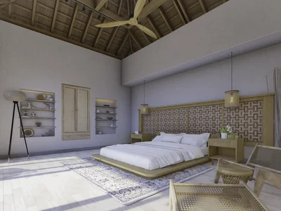 Aparthotel Villa project showcasing glamp villa
