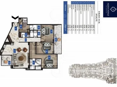 Residential complex Apartamenty 3+1 XL in the Azura World complex.