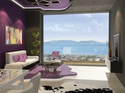 Wohnanlage Apartments with terraces in a high-rise residence with a swimming pool and a panoramic view, near a metro station, Istanbul, Turkey