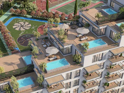 Zespół mieszkaniowy New residence with a swimming pool, a water park and green areas, Altintas, Turkey