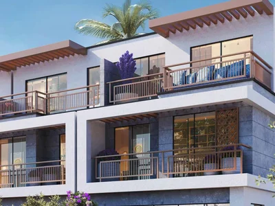 Complexe résidentiel Apartments in the new Violet 4 residence with a swimming pool, parks and a petting zoo in the Damac Hills 2 area, Dubai