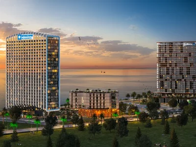 Wohnanlage Hotel rooms at Radisson Blu Residences Batumi.