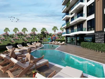 Zespół mieszkaniowy Residential complex with swimming pool and sports grounds, in a quiet and peaceful area, Avsallar, Turkey