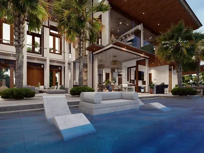 Complejo residencial New luxury complex of villas with a panoramic sea view and swimming pools close to the beaches and the airport, Phuket, Thailand