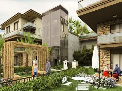 Complejo residencial Complex of villas with a swimming pool and a garden close to the center of Istanbul, Turkey