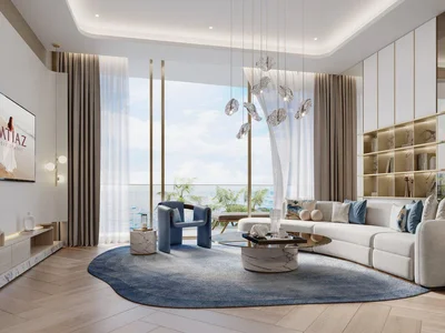 Wohnanlage New complex of furnished apartments Beach Walk 4 with a swimming pool, panoramic views and an access to the beach, Dubai Islands, Dubai, UAE