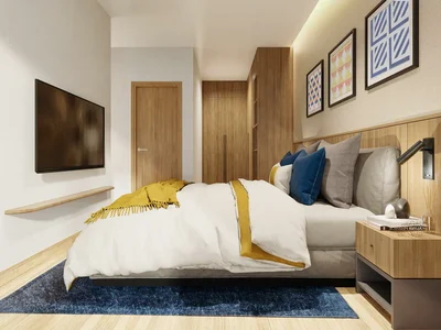 Zespół mieszkaniowy New condominium with lagoon and lake view in prestigious resort area near Boat Avenue, Phuket, Thailand