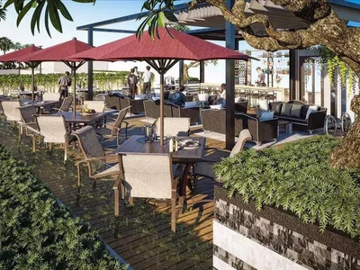 Wohnanlage New residential complex with swimming pools, a garden and a meeting room, Pattaya, Thailand