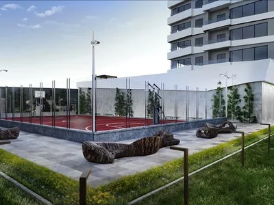 Complejo residencial Residential complex with a swimming pool, meeting rooms and a spa area near a metro station, Istanbul, Turkey
