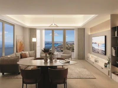 Residential complex Premium apartments on the first line by the Aegean Sea, in a quiet area of Izmir city centre, Turkey