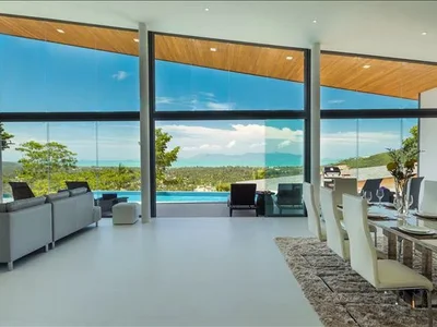 Complexe résidentiel Residence with a swimming pool and a panoramic view, Samui, Thailand