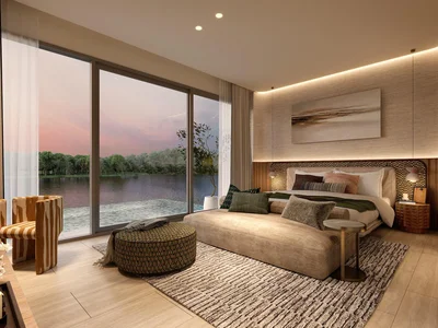 Complexe résidentiel New luxury lakeside villa complex in Cherng Thale, Phuket, Thailand