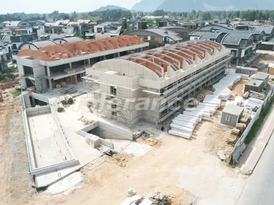 Wohnanlage Neue 2+1 Wohnungen in Molla Yusuf, Konyaalti, Antalya in Anlage mit Pool vom Bauträger
