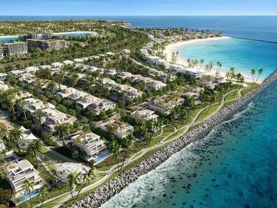Жилой комплекс Новый комплекс вилл и таунхаусов у воды Bay Villas с пляжем и причалом для яхт, Dubai Islands, Дубай, ОАЭ
