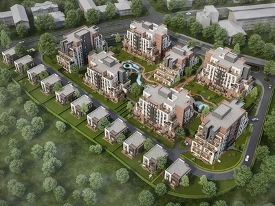 Wohnanlage Apartments in a low-rise complex in the Avcilar area.