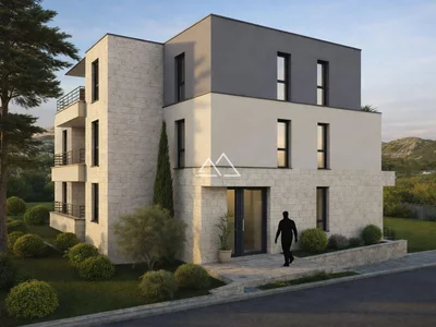 Wohnanlage Residential complex with sea view in Orahovac