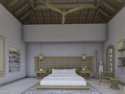 Aparthotel Villa project showcasing glamp villa