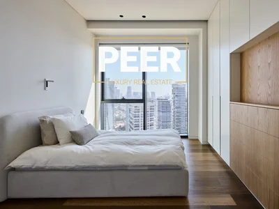 Quartier résidentiel Duplex entièrement meublé avec vue mer | park bavli, tel aviv