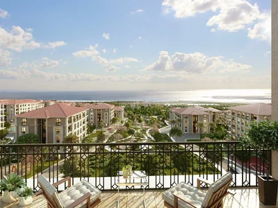 Wohnanlage Modern apartments with sea views in a residence area with swimming pool and equestrian club, Beylikduzu, Istanbul, Turkey