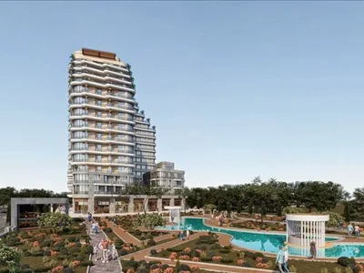 Zespół mieszkaniowy New residence with a swimming pool and gardens close to highways, Istanbul, Turkey