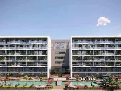 Zespół mieszkaniowy Developer's apartments 1+0, 1+1, 2+1 in Kepez, Antalya in a complex with hotel infrastructure on installments