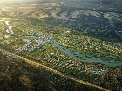 Zespół mieszkaniowy The largest project in Tbilisi on the banks of the Kura River is Eaglehills Waterfront BY EMAAR