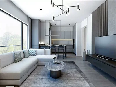 Zespół mieszkaniowy New residence with a swimming pool and green area close to a metro station and a highway, Istanbul, Turkey