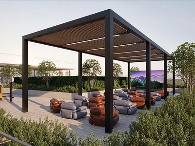 Complejo residencial New complex of apartments with private swimming pools Lazord, Majan, Dubai, UAE