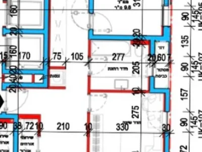 Quartier résidentiel Superbe 4 pieces dans un projet neuf pres de kikar rabin