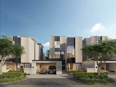 Жилой комплекс Новый комплекс таунхаусов Watercrest с бассейнами, Meydan, Дубай, ОАЭ