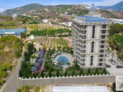 Zespół mieszkaniowy Residential complex in the popular tourist center of Alanya, 1 km from the sea, Turkey