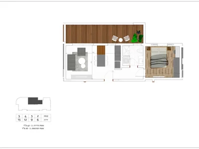 Wohnviertel Avec terrasse dans un bel immeuble bon emplacement magnifique projet de qualite