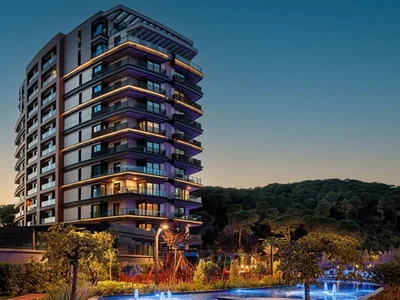 Zespół mieszkaniowy Apartamenty klasy PREMIUM w centrum Stambułu w kompleksie Avrupa Saklı Vadi.